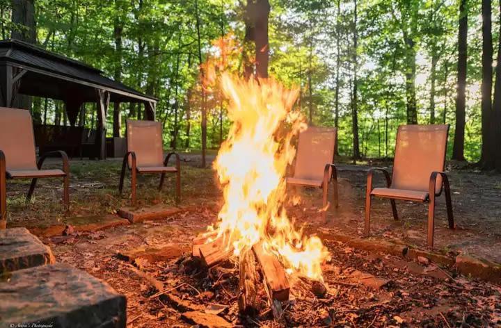 Log - Natures Oasis - Fire Pit & Gazebo Hébergement de vacances